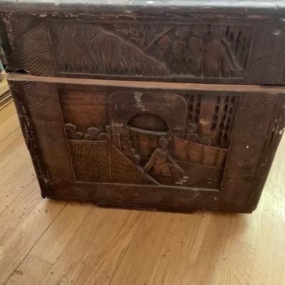 Very old Antique Trunk
