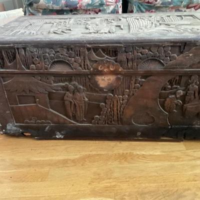 Very old Antique Trunk