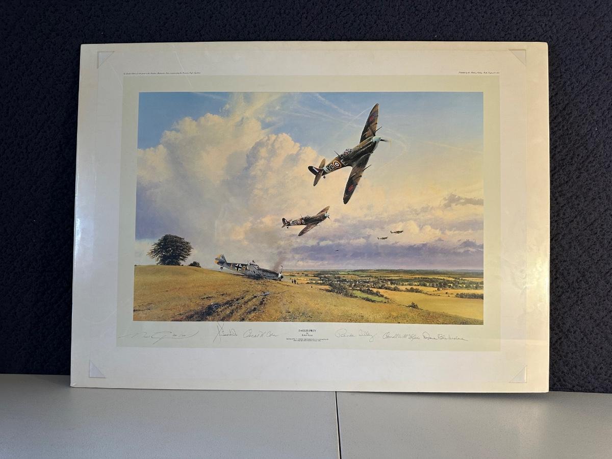 “EAGLES PREY” SIGNED AND NUMBERED PRINT BY ROBERT TAYLOR | EstateSales.org