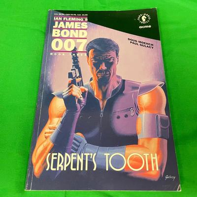 1992 James Bond 007 Serpent's Tooth Complete Set 1-3 (FP-SS)
