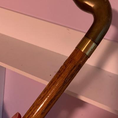 Brass Duck Head Cane