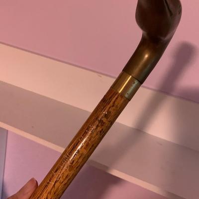 Brass Duck Head Cane