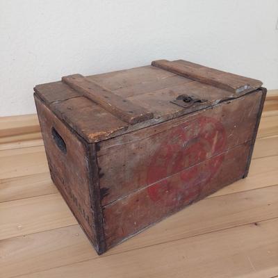 Vintage Pabst Milwaukee Wooden Beer Box (LR-BBL)