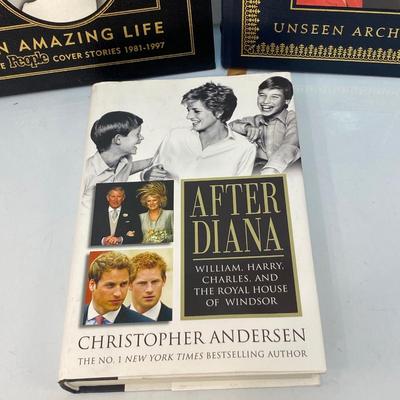 Princess Diana Book Lot An Amazing Life Unseen Archives & After Diana Magazine Images and Pictures