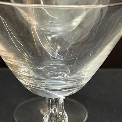 Vintage Fostoria Platinum Rim Glass Set-40 pieces
