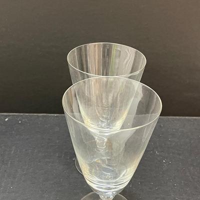 Vintage Fostoria Platinum Rim Glass Set-40 pieces