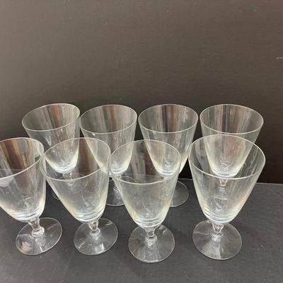 Vintage Fostoria Platinum Rim Glass Set-40 pieces