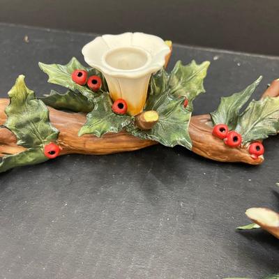 Lilian Vernon Christmas candle set