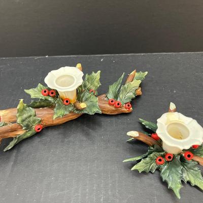 Lilian Vernon Christmas candle set