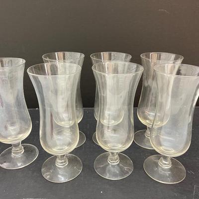 Vintage Set of 7 Fruit or Juice Glasses