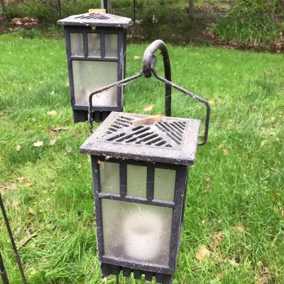 763 Lot of 5 Outdoor Mosquito Lanterns
