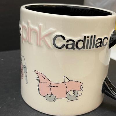 Ceramic Mary Kay Pink Cadillac Large Coffee Mug