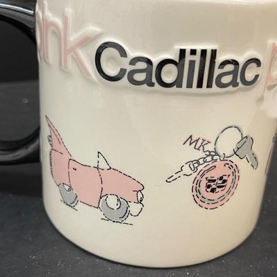 Ceramic Mary Kay Pink Cadillac Large Coffee Mug