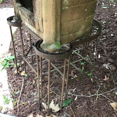 768 Large Terra Cotta Chiminea