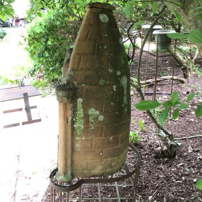 768 Large Terra Cotta Chiminea