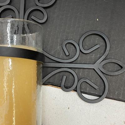 Decorative Metal Wall Candle Holder