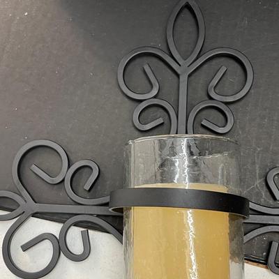 Decorative Metal Wall Candle Holder