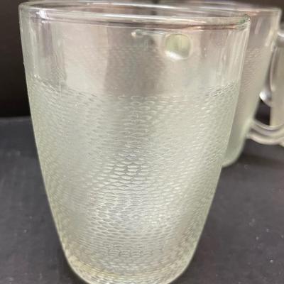 Set of 10 Frosted Vintage Heavy Steins