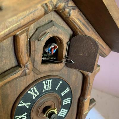 Antique Cuckoo Clock FOR PARTS ONLY