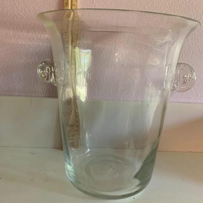 Glass Champagne Bucket