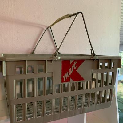 Vintage KMart Shopping Basket