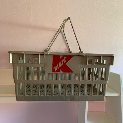 Vintage KMart Shopping Basket