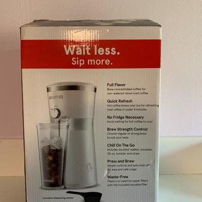 Gourmia Iced Coffee Maker New in box