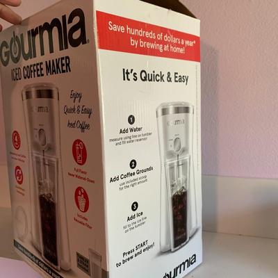 Gourmia Iced Coffee Maker New in box