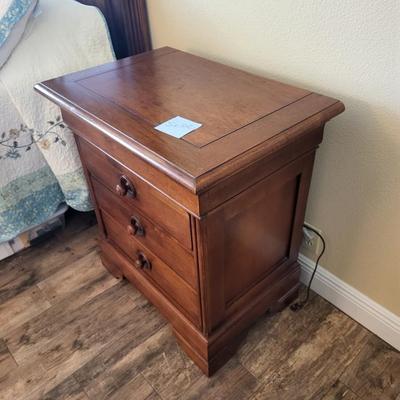 2 Small 3 Drawer Bedside Tables