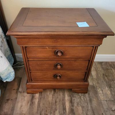 2 Small 3 Drawer Bedside Tables