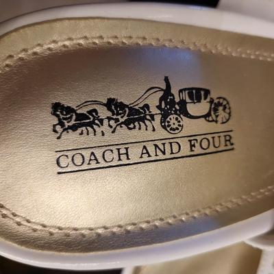 Authentic Size 9 Coach Shoes with Authentic Coach Belt