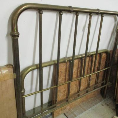 Brass Bed Frame With Rails