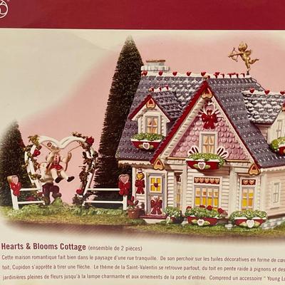 Department 56 Hearts and Blooms Cottage Snow Village