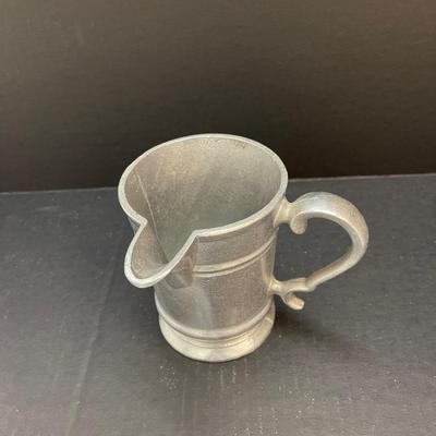 Vintage Pewter Wilton Side Pour Pitcher