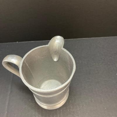 Vintage Pewter Wilton Side Pour Pitcher