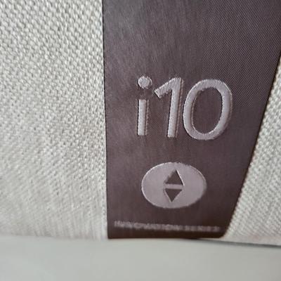 Split King I10 360 Smart Bed W/ Stanley Headboard and Linen
