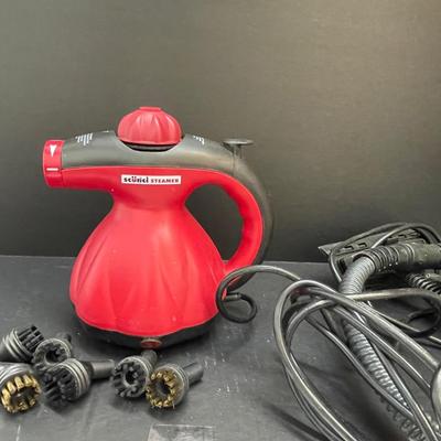 Vintage Scunci Steamer with Accessories
