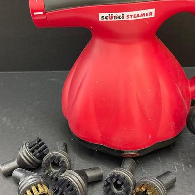 Vintage Scunci Steamer with Accessories