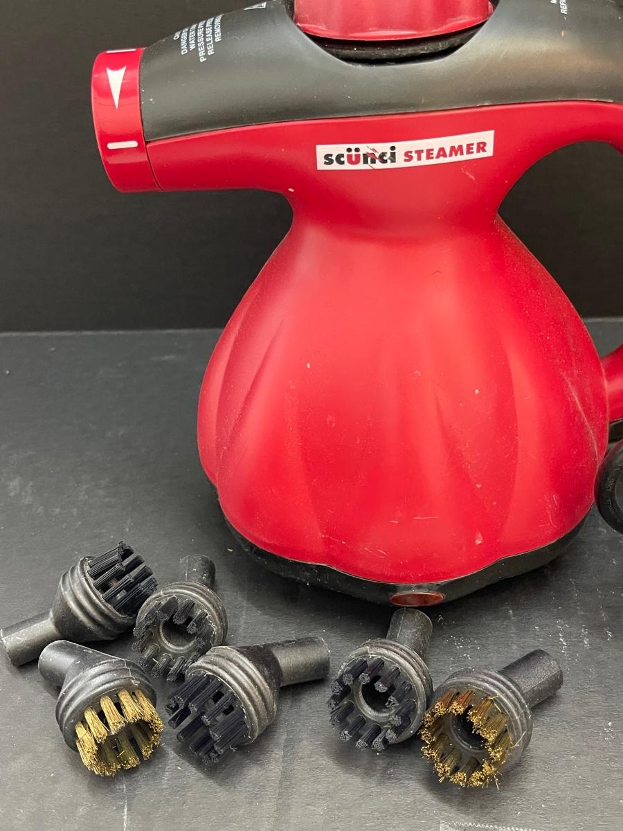 Vintage Scunci Steamer with Accessories