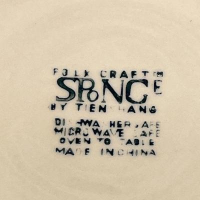 TIENSHANG~ Sponge Hunter ~  Ceramic Serving Bowl