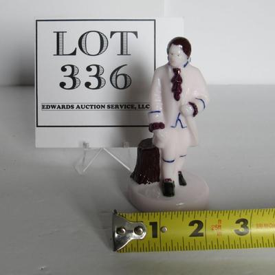 Vintage Boyd Glass Colonial Man, Hand Painted