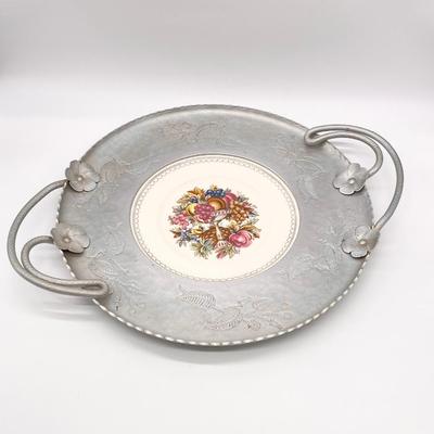LIMOGES ~ Imperial Victorian Plate ~ WROUGHT FARBERWARE