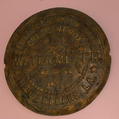New Orleans Sewerage and Water Board Ceramic Wall Hanging