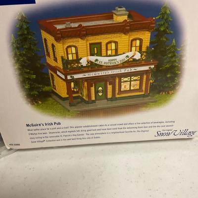 Department 56  McGuireâ€™s Irish Pub and Tin