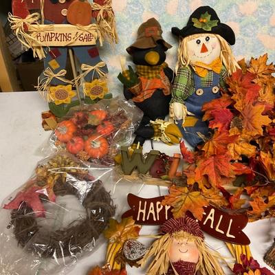 Fall Decorations.