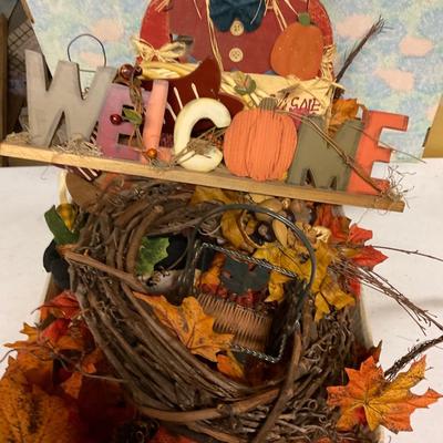 Fall Decorations.