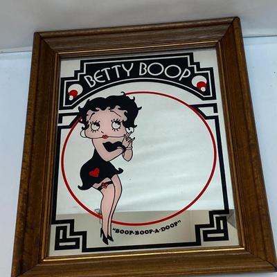 Framed Betty Boop Wall Mirror