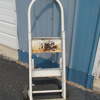 Lot 365: Old Metal Dolly, Needs a Washer on Bottom