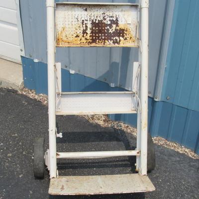 Lot 365: Old Metal Dolly, Needs a Washer on Bottom