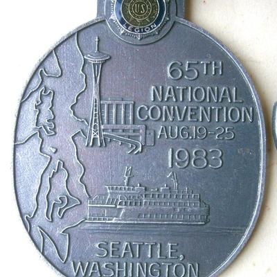 American Legion National Convention Medals,